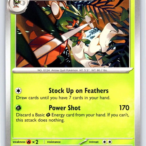 Decidueye Pokemon card collectible new