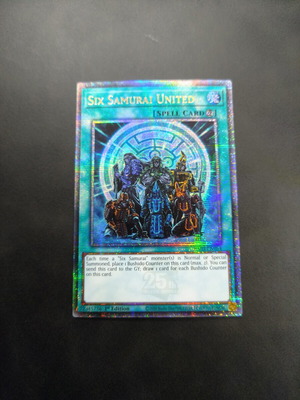 Six Samurai United card like new