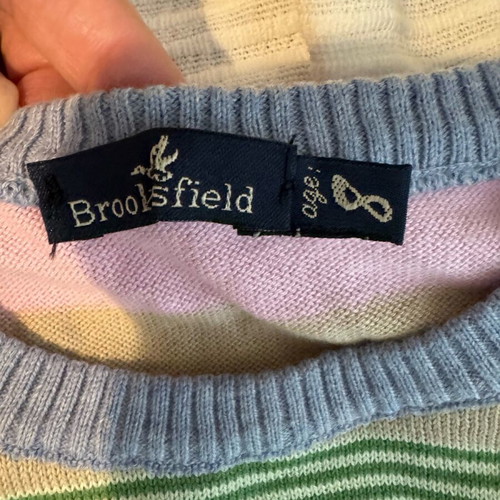 Brooksfield lightweight sweater size 8 like new