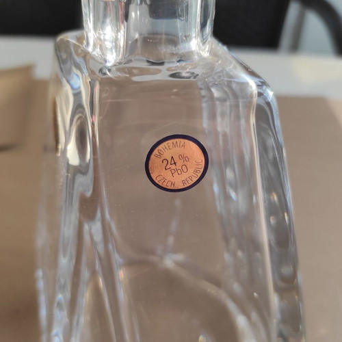 Bohemia Brilliancy Decanter crystal liqueur bottle