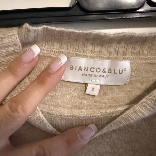 Pullover sweater used, beige, size S