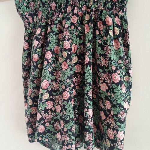 Floral playsuit small, like new, multicolor