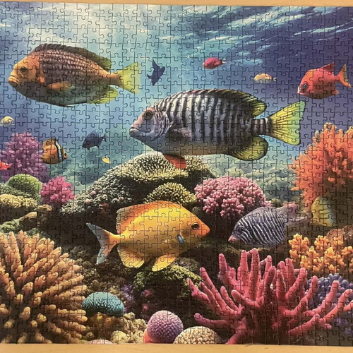 Kidland Under the Sea 1000 Pieces Jigsaw Puzzle like new