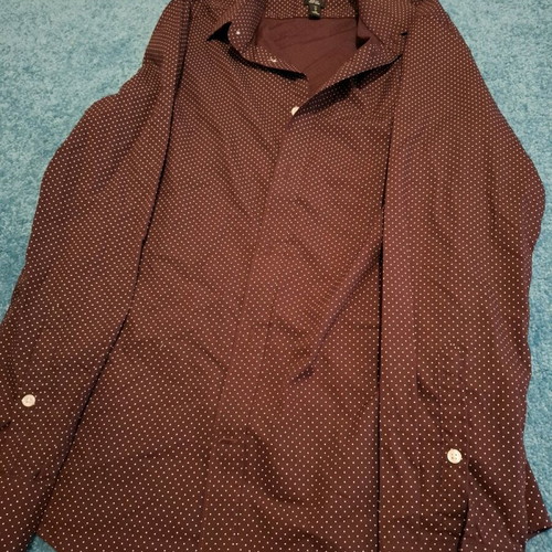 H&M shirt like new, size S, white and red