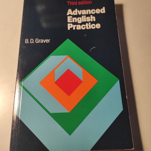 Advanced English Practice third edition by B. D. Graver like new