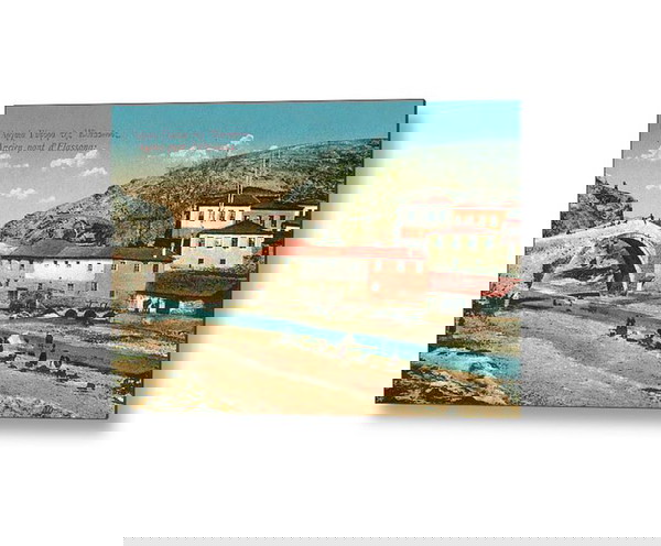 Αφίσα -  Η παλιά γέφυρα Ελασσώνος - Θεσσαλία -  Thessalia Poster  30 Χ 20 cm