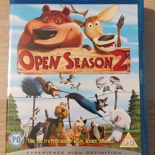 Open Season 1 & 2 The Heroes of the Forest Blu-ray like new without Greek subtitles