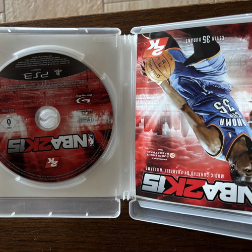 NBA 2K15 PS3 game like new, with case and manual