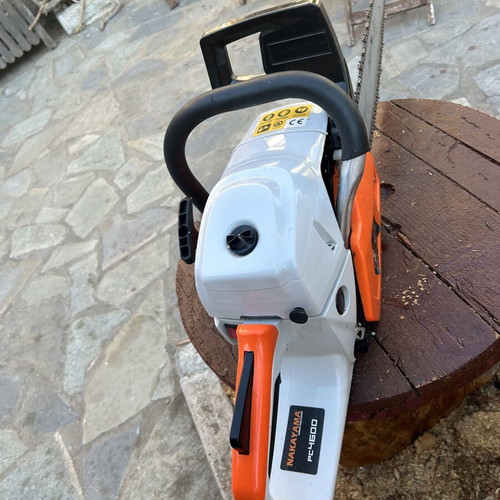 Nakayama PC4600 petrol chainsaw used, 45 cc, 2.45 HP, 45 cm bar