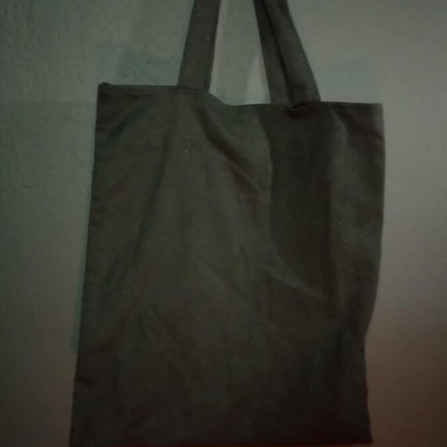 Sephora fabric shoulder bag like new, black with gold logo
