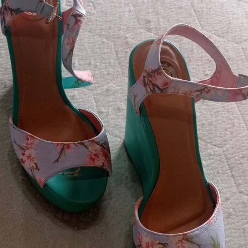 Axel platforms like new, multicolored, size 39