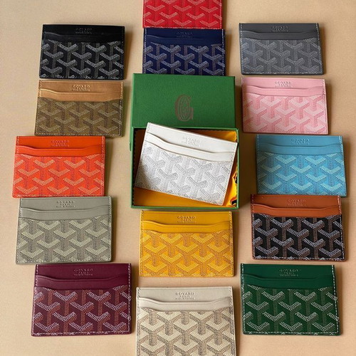 Goyard Card Holder new, assorted colors