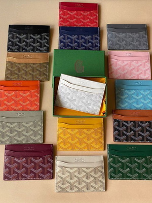 Goyard Card Holder new, assorted colors