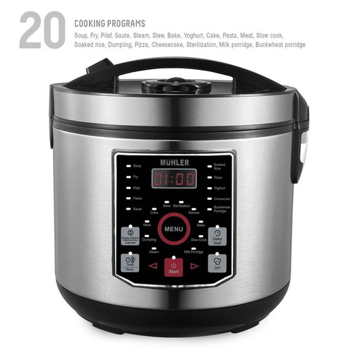 Muhler MLC-5020 Electric Multicooker 5L new