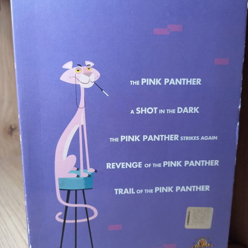 Pink Panther 5 Movies DVD Box like new with Greek subtitles