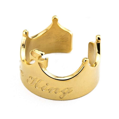 MEN'S ROYAL RING ([STAINLESS STEEL) [SEALED PACKAGE]