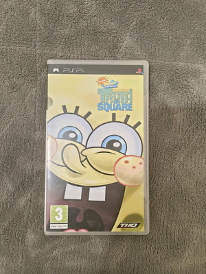 PSP Truth or Square SpongeBob game like new