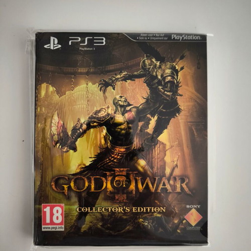 God of War 3 Collector's Edition PS3 game like new