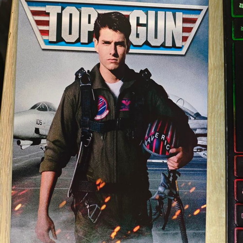 Top Gun Maverick metal sign like new, decorative