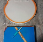 Lacta Junior crayons and ladybug drawing pad