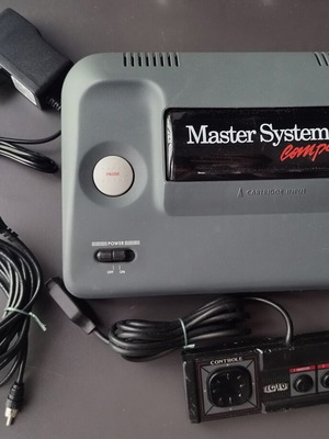 Sega Master System III Compact Tec Toy console used with Sonic