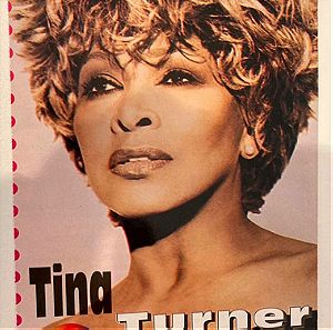 Tina Turner Στίχοι Ένθετο από περιοδικό Αφισόραμα Σε καλή κατάσταση Τιμή 2 Ευρώ