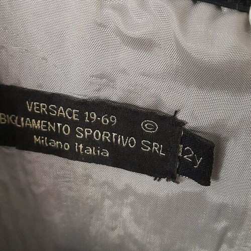 Versace Sportivo black formal dress used for 12-year-old girl