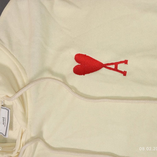 Ami sweatshirt hoodie size M like new, beige