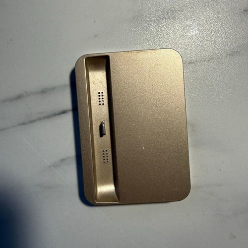 Gold charging dock with micro USB new without cable