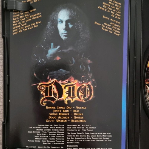 Dio Evil or Divine DVD used, DIO concert