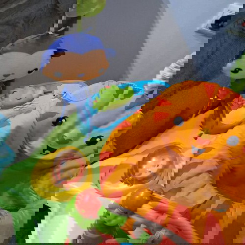 Fisher Price Baby Jumper Jumperoo λιονταράκι με μουσική για 6+ μηνών σαν καινούργιο