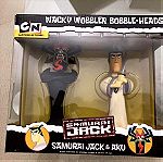  SAMURAI JACK AND AKU BOBBLE-HEAD 2-PACK FUNKO FIGURES RARE CARTOON NETWORK ο Τζακ έχει μια κιτρινολα