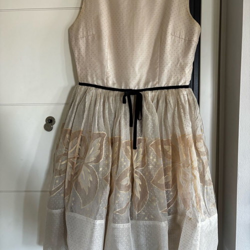 Red Valentino dress used, beige, size XL
