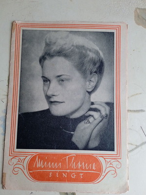 Mimi Thoma singt 16-page sheet music 1943 used