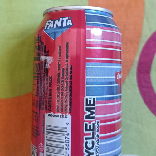 Fanta Chucky's Punch collectible can like new
