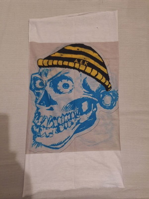 Aek neck gaiter like new, official replica with double-sided print