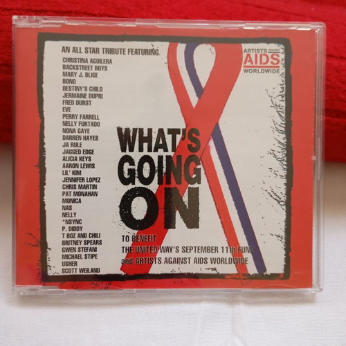 Artists Against AIDS Worldwide What's Going On CD Maxi-Single 2001