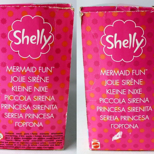 Barbie Shelly Mermaid with Water Shower Mattel new
