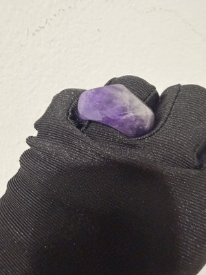 Natural Amethyst Ring, handmade, unique piece