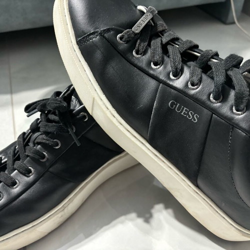 Guess casual shoes like new, black and white, size 45