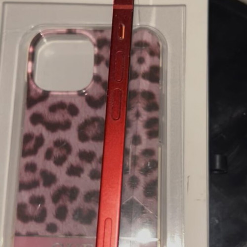 Apple iPhone 13 mini 128GB, red, with Guess case