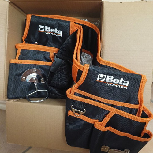 Beta Worker Tool Belt New Double Pouch with Pockets