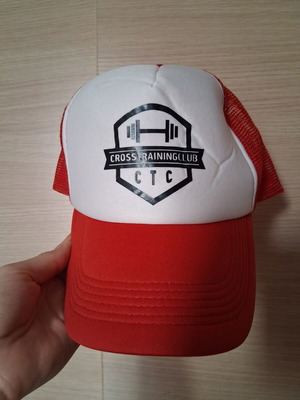 Skater hat Atlantis red and white like new