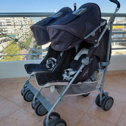 Maclaren double twin stroller