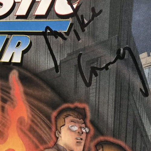Ultimate Fantastic Four Vol 7 God War Marvel TPB used signed copy
