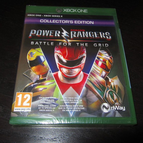 Power Rangers Battle for the Grid Collectors Edition Xbox One new sealed