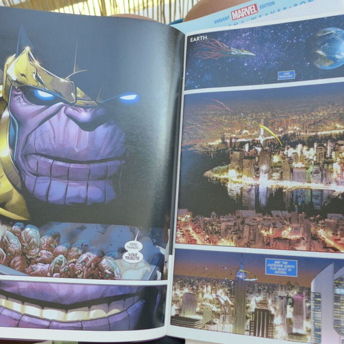 INFINITY # 1 - 6 (Marvel 2013) Skottie Young Variants + Thanos Annual (2014)