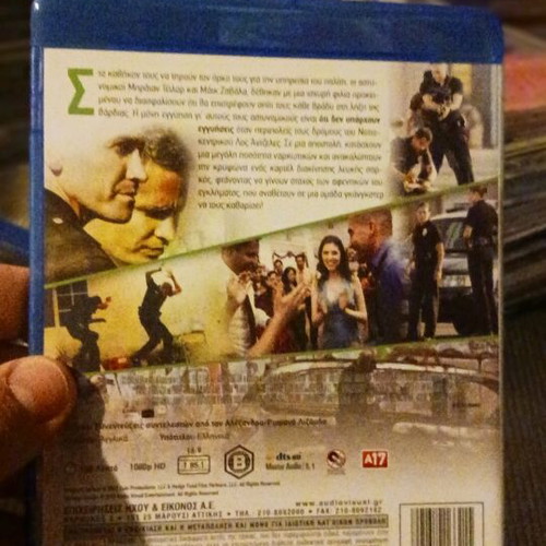 Blue Ray End of Watch like new