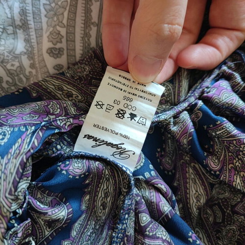 Regalinas one-piece jumpsuit like new, blue multicolor with wide pants