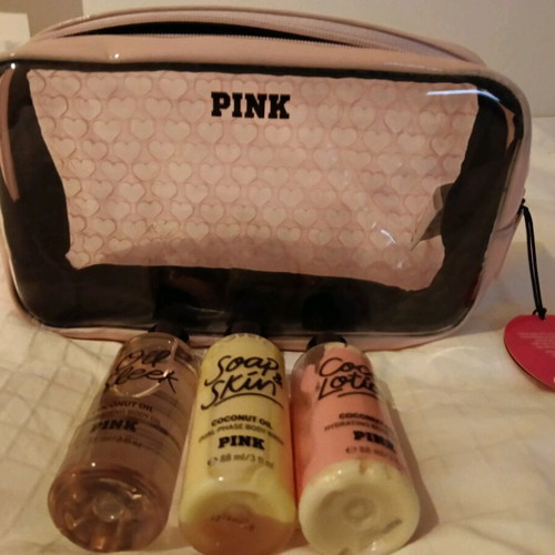 Victoria Secret PINK Coconut Oil Gift Set καινούργιο σετ περιποίησης σώματος